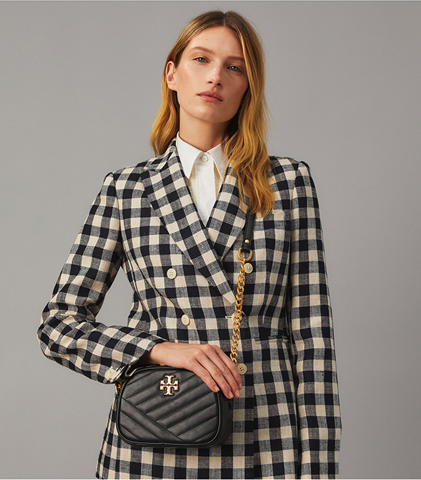Tory Burch Kira Chevron 小號相机包 Tory Burch Kira Chevron 小號相机包