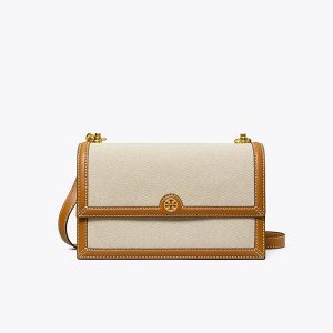 Tory Burch T Monogram 帆布單肩包 斜挎包