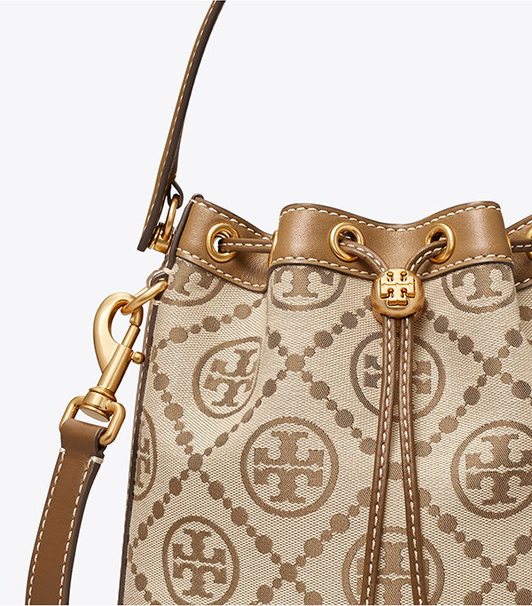 Tory Burch T Monogram 緹花水桶包 Tory Burch T Monogram 緹花水桶包
