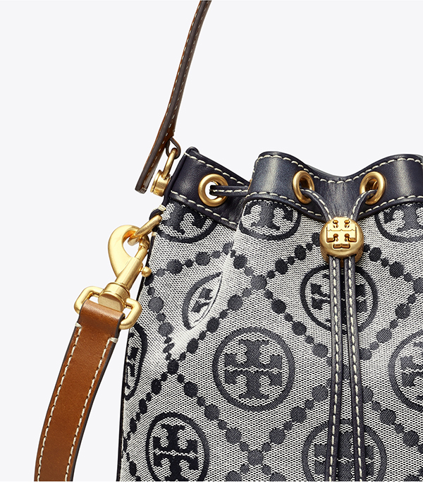 Tory Burch T Monogram 緹花水桶包 Tory Burch T Monogram 緹花水桶包