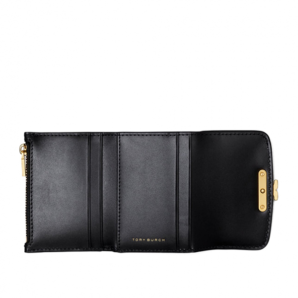 Tory Burch Eleanor 牛皮短夾 細節 Tory Burch Eleanor 牛皮短夾