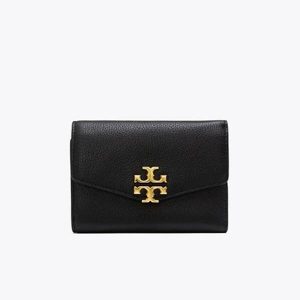 【3色】Tory Burch Kira 三折搭扣中夾 多功能零錢包