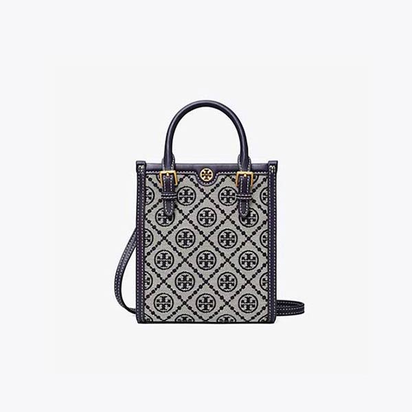 Tory Burch T Monogram 緹花迷你托特包 Tory Burch T Monogram 緹花迷你托特包