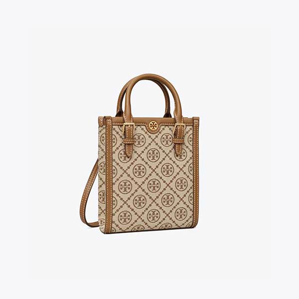 Tory Burch T Monogram 緹花迷你托特包 Tory Burch T Monogram 緹花迷你托特包
