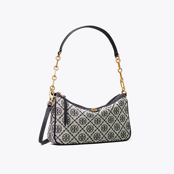Tory Burch T Monogram 緹花單肩斜挎包 Tory Burch T Monogram 緹花單肩斜挎包