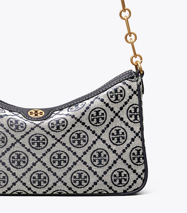 Tory Burch T Monogram 緹花單肩斜挎包 Tory Burch T Monogram 緹花單肩斜挎包