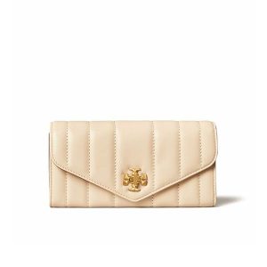 【4色】Tory Burch Kira Envelope 小羊皮絎縫錢夾 長款錢包 手拿包