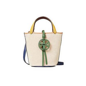 Tory Burch Miller 帆布水桶包 單肩斜挎包