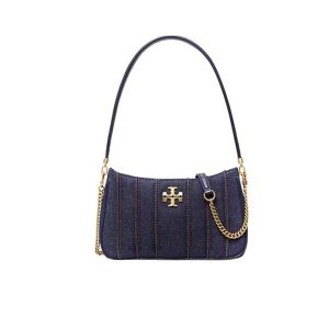 Tory Burch Kira 丹寧布腋下包 手提單肩包