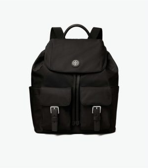 Tory Burch Virginia 經典尼龍雙肩後背包