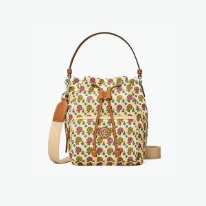 Tory burch TB Virginia 中號抽繩尼龍水桶包